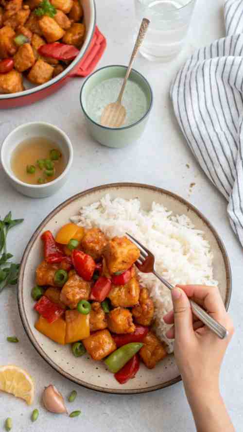 Sweet, Tangy, Crispy: Ultimate Air Fryer Sweet and Sour Chicken